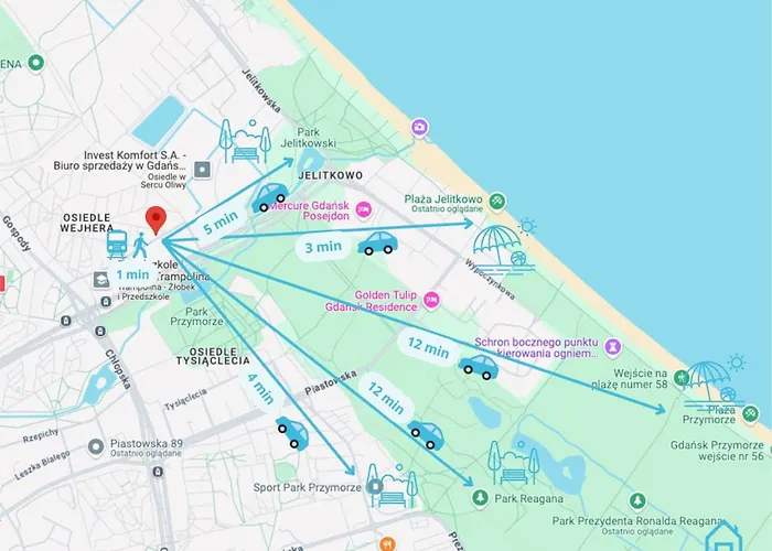 Accommodatie bij particulieren Turtle - 3 Km To Baltic Sea Gdańsk